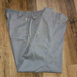 Duluth Trading 40 Grit EUC Men's Work Pant Grey 38"X30"-Item #696